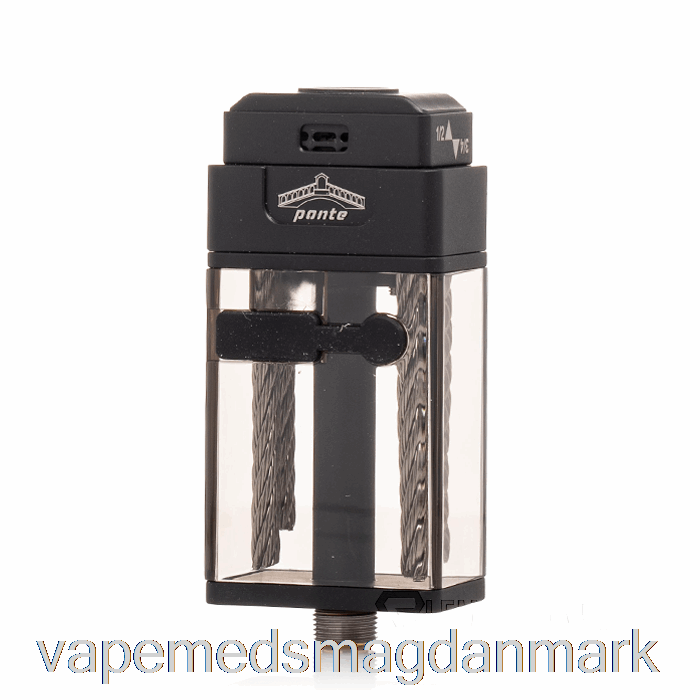 Vape Væske Orca Vape X Mrjustright1 Ponte Xl Rdta Stubby Tank Sort